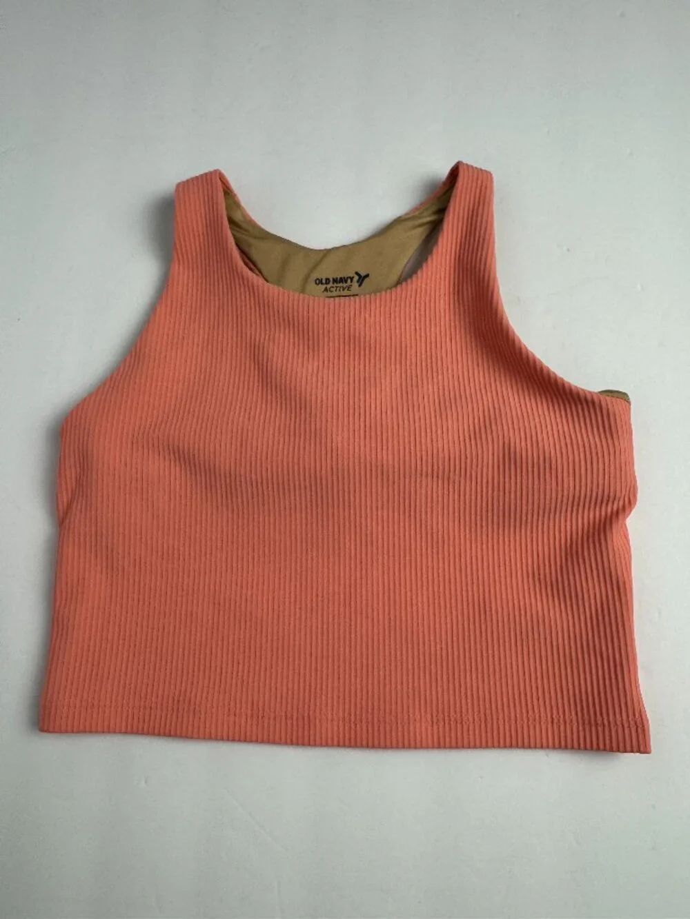 Old Navy Active Powersoft  Sport  Tank Ribbed Pink  Size M ( 8)
